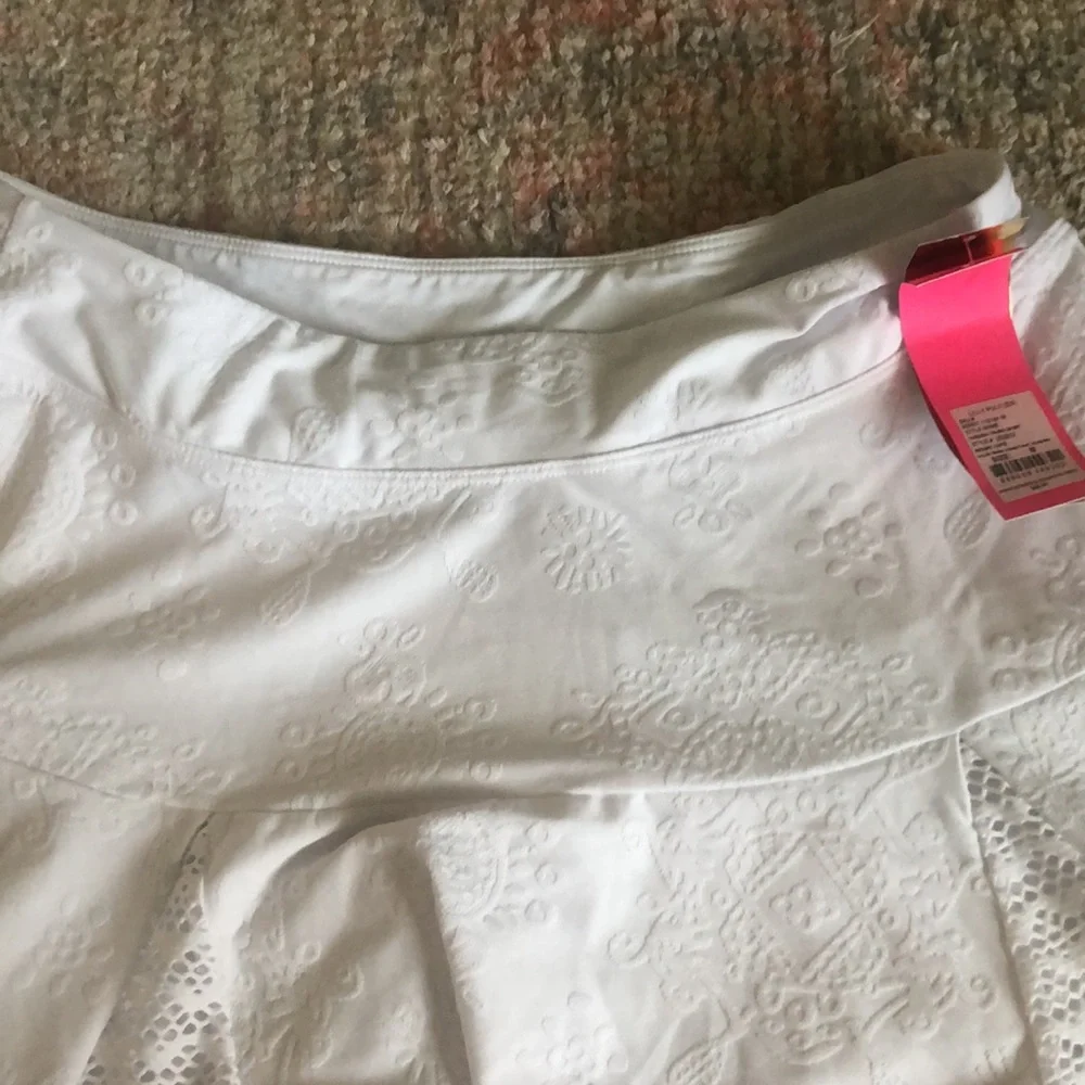 Lilly Pulitzer white tennis skirt - Picture 3 of 7